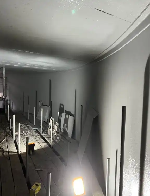 Chemical storage tank lining